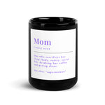 Black Glossy Mug